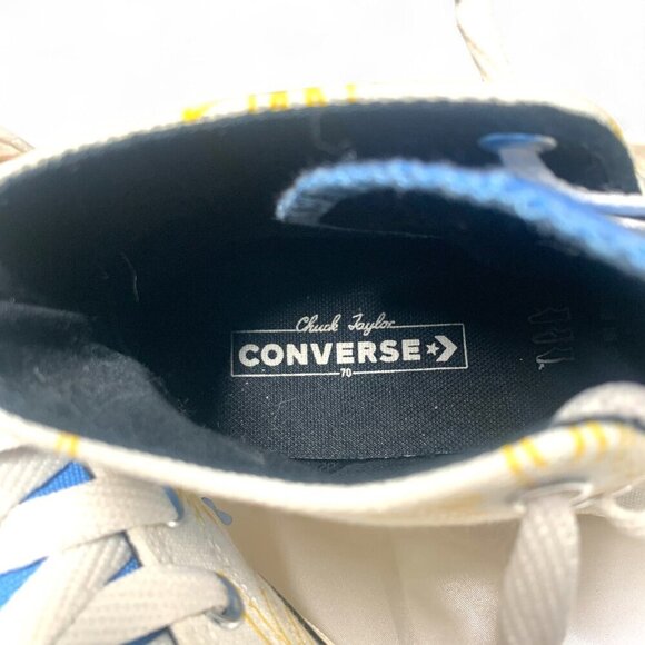 Converse Chuck Taylor All Star 70 Hi Sunny Floral "Be Nice" Hi Top Sneakers 9.5 - Picture 6 of 7